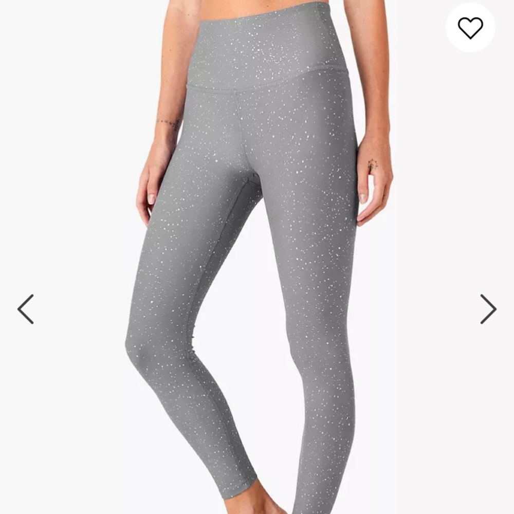 NWT Beyond Yoga Alloy Sparkle Midi Legging XS